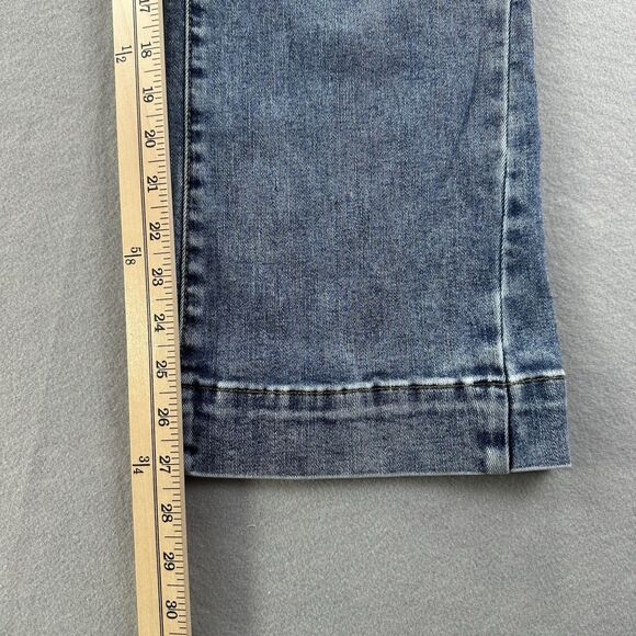 Kut From The Kloth Women’s Jeans 8 Kelsey High Rise Ankle Flare Medium Wash - Picture 14 of 15